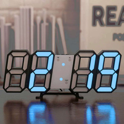 3D LED Digital Wall / Table Clock ⏰