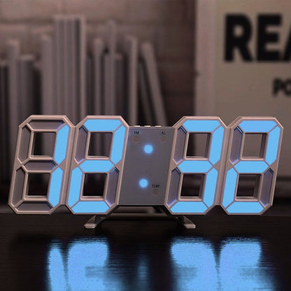 3D LED Digital Wall / Table Clock ⏰