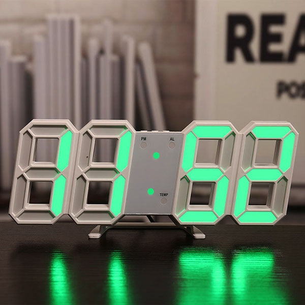 3D LED Digital Wall / Table Clock ⏰