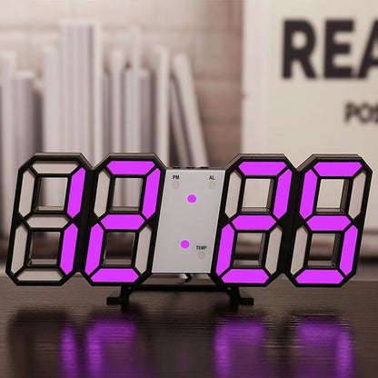 3D LED Digital Wall / Table Clock ⏰