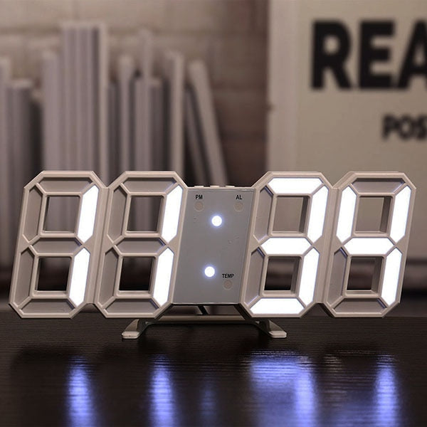 3D LED Digital Wall / Table Clock ⏰