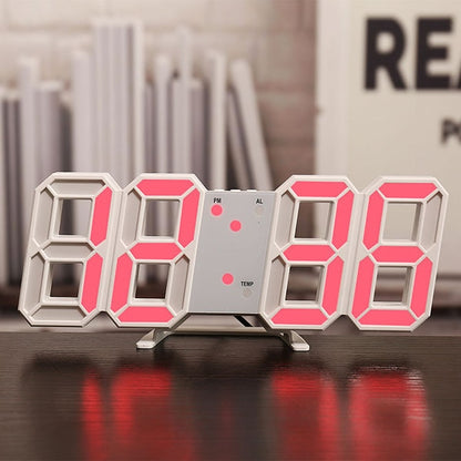 3D LED Digital Wall / Table Clock ⏰